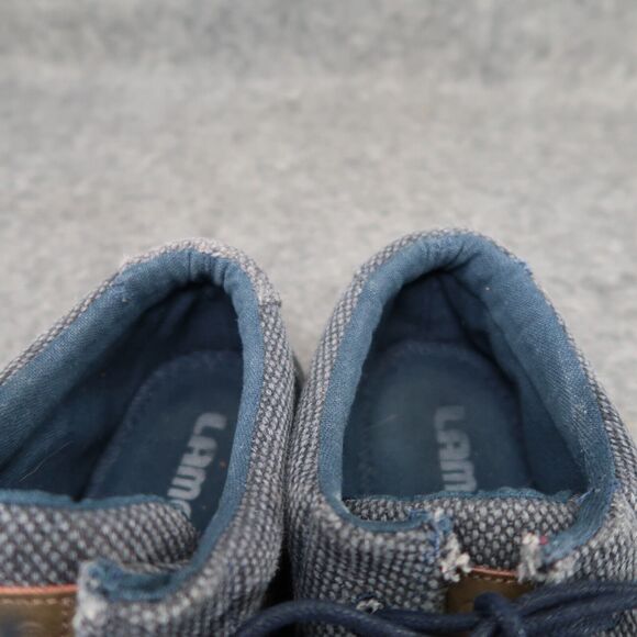 Lamo Shoes Womens 11 Casual Sneaker Chukka Lifestyle Canvas Grey Moc Toe 2 Eye - Picture 13 of 13